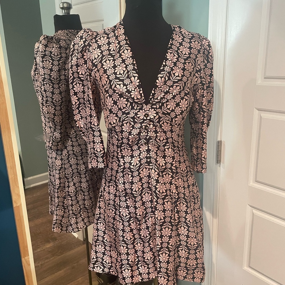 Sandro Floral Dress